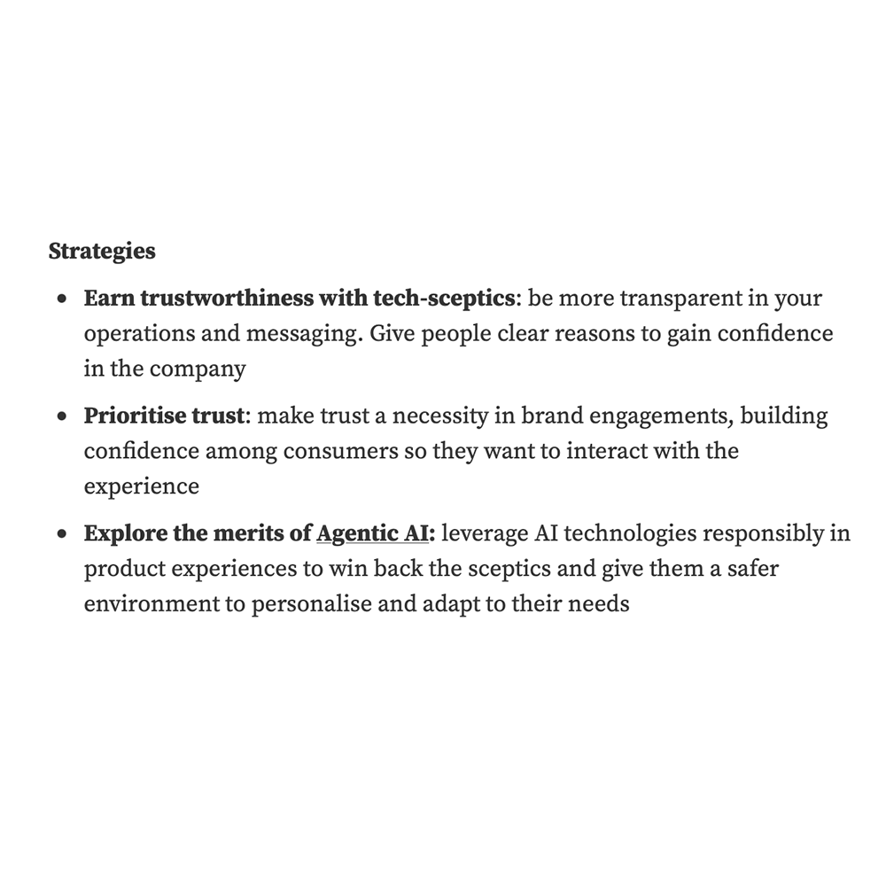 These are strategies taken from the WGSN article that discuss ways to best help the privacy keepers which in turn helped us formulate our HMI statements.